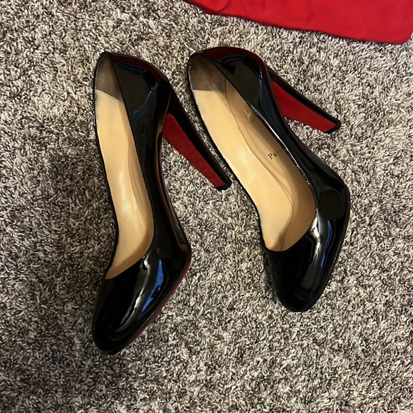 Christian Louboutin Fififa Patent Leather Heels - Picture 4 of 6